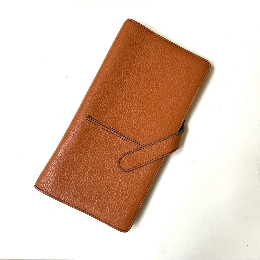 Fabriano Italian Leather Unisex Day Planner/Notebook/Travel Portfolio Lie New.